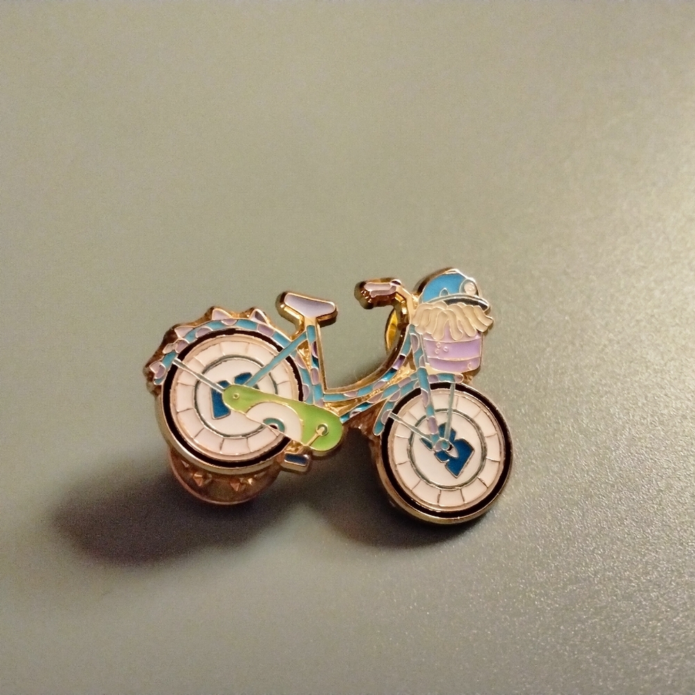Loungefly Disney Pixar Character Bicycle Blind Box Enamel Pin - Monsters, Inc.